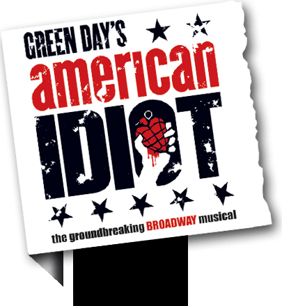 Poster for Green Day's American Idiot