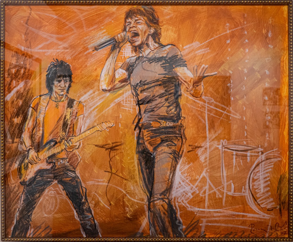 Selection of art by Ron Wood