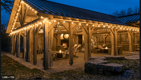 Langdon Hall Winter House