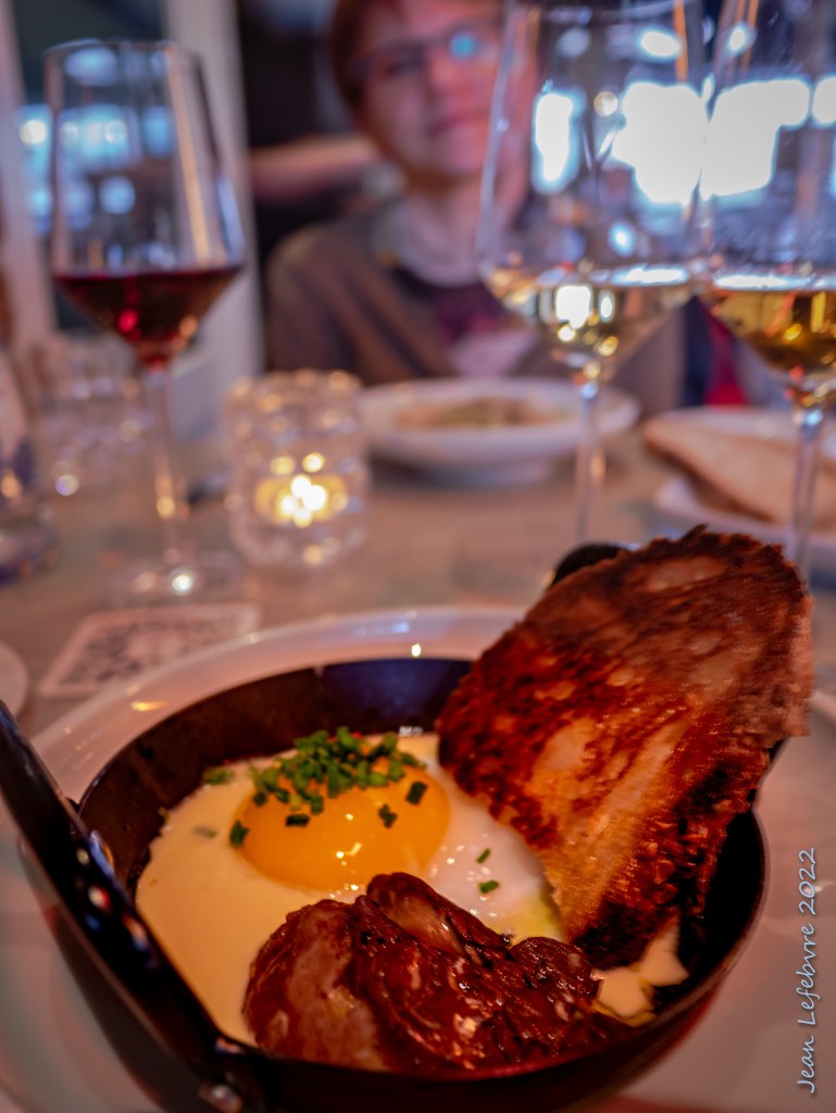 Foie gras with duck eggs