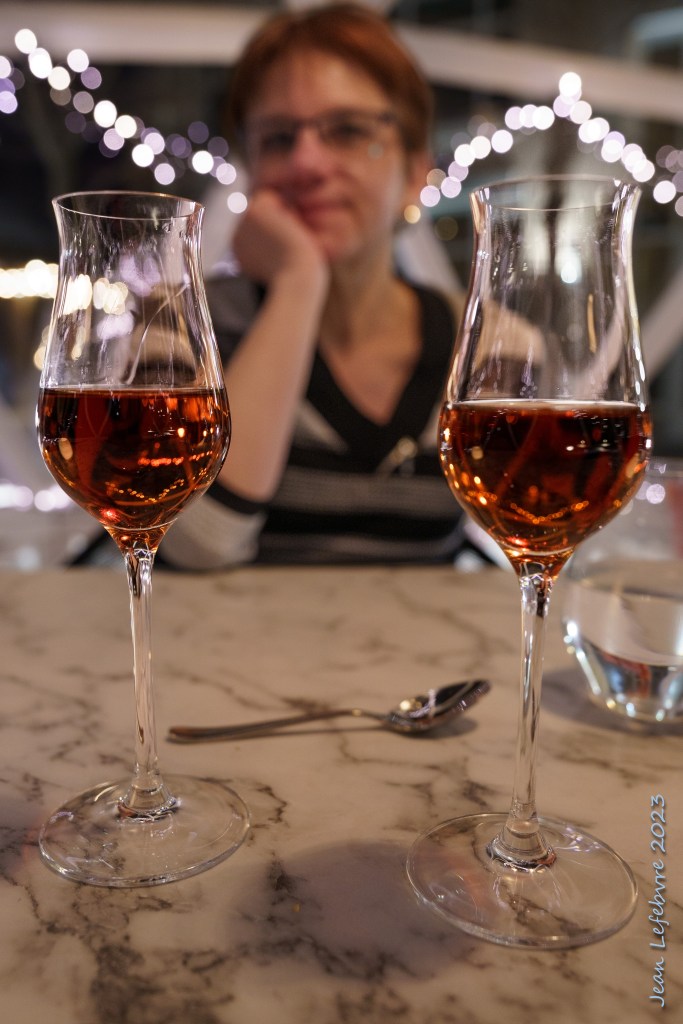 Cabernet Franc ice wine glasses