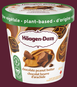 Häagen-Dasz chocolate peanut butter plant-based.